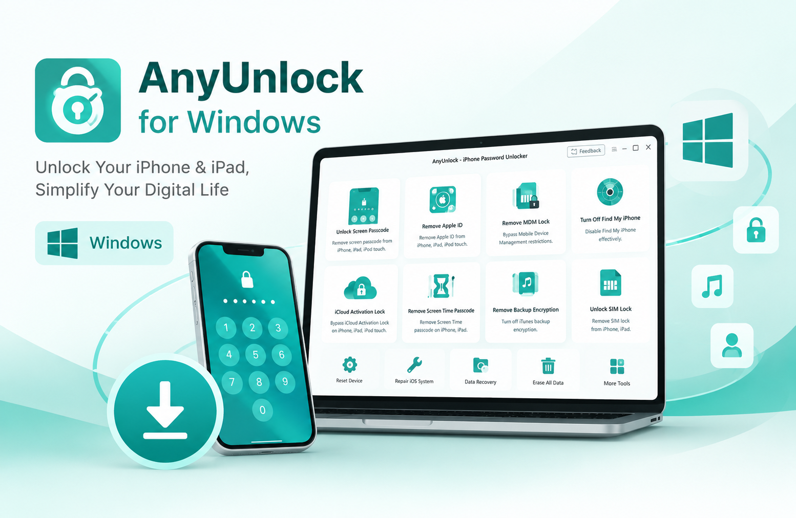 AnyUnlock Windows download